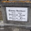 Pomeran Aron 1898-1967 Herbert Elsa 1921-1977 Grabstein